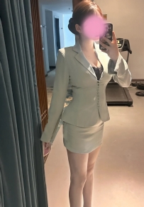 佳儀 165.46.D.25歲 #雙北 8000 房仲女王懂得怎麼用她豐滿的身...