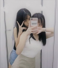 #3p最佳選手   姐姐 婉柔 162/46/Ccup  21歲 妹妹 婉婷 160/46/C+cup...