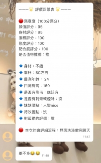 前幾天的客評忘發啦~ 失學少女蒂蒂客評 有興趣可以來約唷~