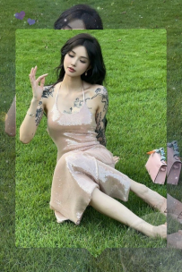 沐璃 167.45.C.22歲 #雙北 12000  滿身刺青的反差系女孩 臉蛋卻...